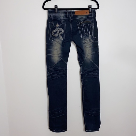 Jrag Jeans JRW 4904 dark blue partially washed Size 26 - Picture 13 of 15